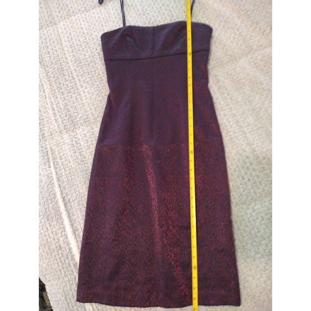 Guess Sleeveless  Sleeveless Dress Size 7 Y2K Gothcore Purple Vintage - Picture 6 of 9